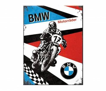 MAGNES NA LODÓWKĘ MOTOCYKL BMW RACING VINTAGE