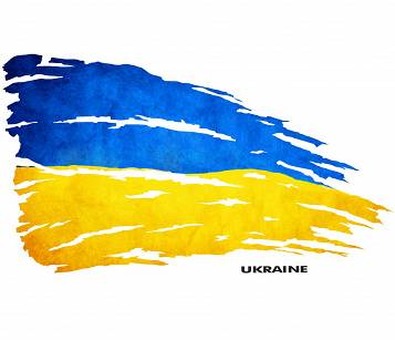 NAKLEJKA UKRAINA FLAGA UKRAINY UKRAINE UV