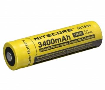 NITECORE NL1834 Akumulator Bateria Li-ion Typu 18650 Pojemność 3400 mAh 3,7