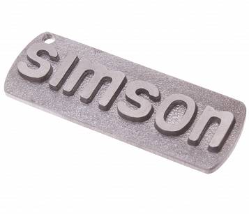 Aluminiowy Brelok Brylok Breloczek do Kluczy Simson S50 S51 Enduro SR50