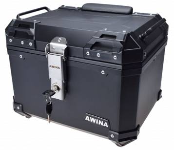 Kufer Skrzynia AWINA GS Adventure Centralny Mocowany Na Bagażnik 45L / 3 Kolory