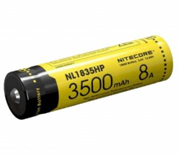NITECORE NL1835HP Akumulator Bateria Li-ion 18650 Pojemn. 3500 mAh 3,6V 8A